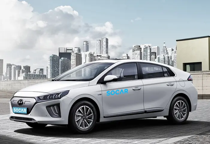 포시즌 랩핑 - 쏘카 차량랩핑 쏘카존 사이니지